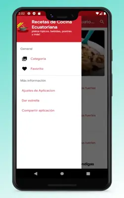 Ecuadorian Recipes - Food App android App screenshot 0